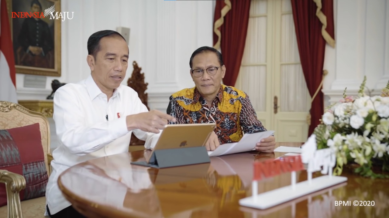 Pengisian Sensus Penduduk 2020 Online Oleh Presiden Jokowi